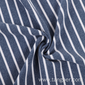 colored striped polyester micro velvet fleece blanket fabric